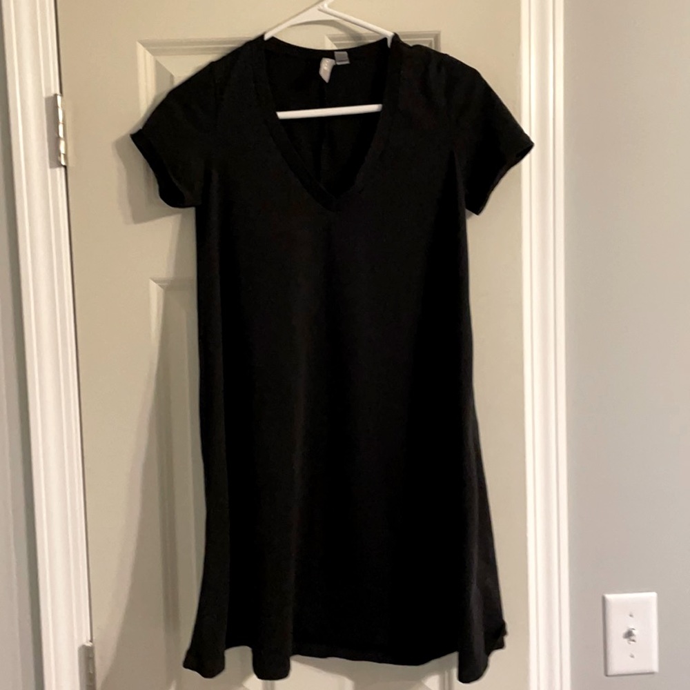 ASOS cotton V neck A-line dress. Size 4.